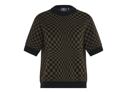 Jacquard-Poloshirt für Damen mit ikonischem Pascha-Muster – 911 Spirit 70 - WAP5130XS0RS70, WAP51300S0RS70, WAP51300M0RS70, WAP51300L0RS70, WAP5130XL0RS70, WAP513XXL0RS70