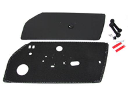 RS / RSA / Backdate Style Door panels in Black Vinyl for Porsche 911 / 912 1965-73