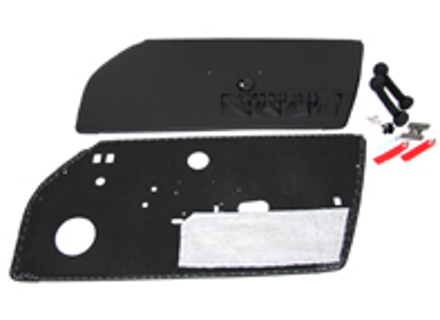 RS / RSA / Backdate Style deurpanelen in zwart vinyl voor Porsche 911 / 912 1965-73