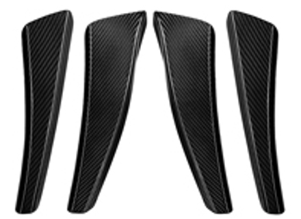Carbon fibre front bumper dive plane kit. Porsche 991.1 GT3 / GT3 RS - A0238A-M, A0238A-P Carbon fibre front bumper dive plane kit. Porsche 991.1 GT3 / GT3 RS - A0238A-M, A0238A-P