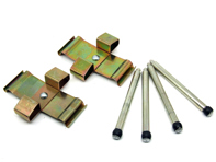 Kit goupille de plaquette de frein, avant. Porsche 911 1974-83 - 91135195100 - PS8846-K, 1664000410, 1525