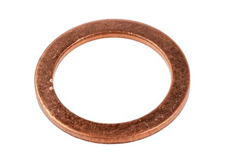 Copper washer for H-filter oil filter cover bolt. Porsche 912 / 356 - 90012301920