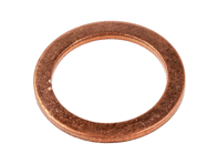 Copper washer for H-filter oil filter cover bolt. Porsche 912 / 356 - 90012301920 Copper washer for H-filter oil filter cover bolt. Porsche 912 / 356 - 90012301920