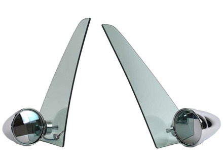 带三角窗的玻璃门后视镜套件 - Singer 款式 - 适用于保时捷 911 / 912 / 930 / 964 / 993 1965-1998 - 90173111100, 90173111101, 90173111102, 91173111600, 91173101300, 91173101306, 91173101308, 91173101406, 91173101408, 91173101307, 91173101310, 91173101407, 91173101410, 91173101301, 91173101328, 91173101700, 91173101701, 91173101706, 91173101707, 91173101720, 91173101721, 91173101806, 91173101821, 91173101820, 91173102300, 91173102500, 91173102501, 91173102600, 91173102400, 91173102706, 91173102806, 94473102701, 94473102702, 91173192701, 91173192801, 91173193101, 91173193201, 91173104303, 91173104403, 94473102101, 94473102101G3M, 96573124300, 96573124300G2L, 9657312400, 96573124400G2L, 96573124100, 96573124100G2M, 96573124201, 96573124201G2M, 96573124101, 96573124101G2M, 96573124200, 96573124200G2M