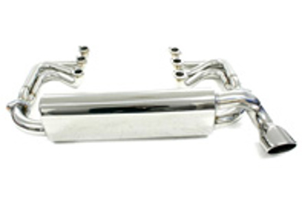 Escape Silenciador / Silenciador Caja trasera Race System DesignTek para Porsche 964 - 3606006401, 116081, 69-PS101, 96411104504, 96411104605, 96411104205, 96411321316, 96411321315, 96411104502, 96421104004, 96421103905, 96421103932