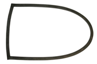 1/4 Fensterdichtung hinten (innen). Porsche 356 COUPE - 64454390500, 64454390500 - 356102, 1686000400 1/4 Fensterdichtung hinten (innen). Porsche 356 COUPE - 64454390500, 64454390500 - 356102, 1686000400