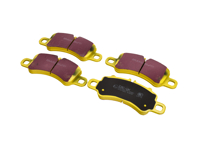 Pastiglie freno EBC GIALLE 'Fast Road' anteriori. Porsche 991.2 Carrera / 982 Boxster S / 982 Cayman S - 99135294902, 99135294903, 992698075E - DP42307R Pastiglie freno EBC GIALLE 'Fast Road' anteriori. Porsche 991.2 Carrera / 982 Boxster S / 982 Cayman S - 99135294902, 99135294903, 992698075E - DP42307R