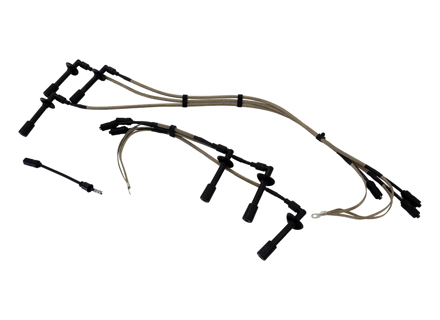 Ontsteking HT-kabelset. Porsche 911 SC / 930 Turbo - 91160906100, 91160901007, 91160901107, 91160901004, 91160901005, 91160906107