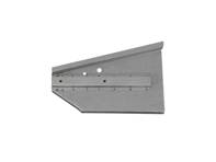 Lato vano batteria con staffa paraurti. Porsche 356B T5 - 64450103305, 64450103405 - PP140L, PP140R