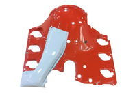 Engine shroud with oil cooler air duct. Porsche 911S 2.2ltr - 91110690103, 91110603201 - ENG11.2.152