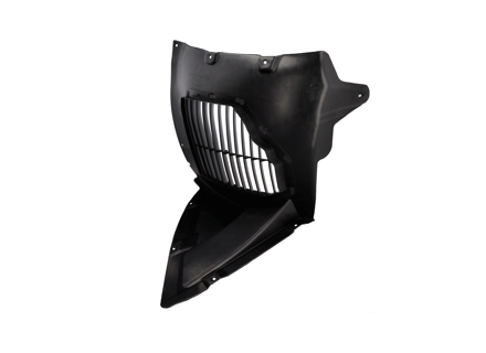 Front wheel arch liner, Front part. Porsche 971 Panamera 2.9L / 4.0L - 971809957A, 971809958A, 97180995C, 971809958C - 971 809 957 A, 971 809 958 A