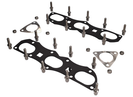 Exhaust manifold gasket, nut and bolt kit. Porsche 997TT MKII Exhaust manifold gasket, nut and bolt kit. Porsche 997TT MKII