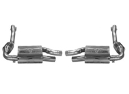 Silencieux arrière sport et kit cata Porsche 987 Gen 1 Boxster et Cayman