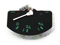 Fuel gauge meter, 6V. Porsche 356 B / 356 C - 64420180100, 64420180102 - 644 201 801 02 Fuel gauge meter, 6V. Porsche 356 B / 356 C - 64420180100, 64420180102 - 644 201 801 02