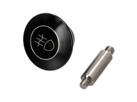 Rennline Billet Dash Knobs - Rear Foglight. Porsche 911 74-89 /912/914 - DA90