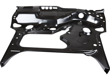 Gepäckraumbodenplatte, vorne. Porsche 911 1973 - 77 (LHD - Linkslenker) - 91150103504, 91150103508, 91150103511, 91150103511GRV