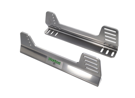 Geplant aluminium offset universele zijmontage - GRIJS