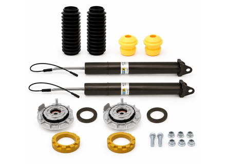 B4减震器及上支座，后部，一套2个。适用于保时捷997 C2 / C2S / C4 / C4S / Turbo 2005-12款 - 99733304903, 99733305320, 99733305325, 99733305330, 26147543, 99733305337, 26-147543, 99733305332 - VA7-E754