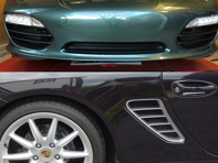 Front bumper radiator and side vent wire mesh kit Porsche 987.2 Boxster Front bumper radiator and side vent wire mesh kit Porsche 987.2 Boxster