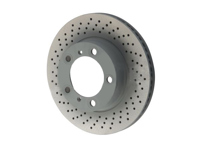 Disco de freno delantero, monobloque perforado, 298 x 24 mm. Porsche 987 - 98735140101, 98735140201 - PFL39871, PFR39872 Disco de freno delantero, monobloque perforado, 298 x 24 mm. Porsche 987 - 98735140101, 98735140201 - PFL39871, PFR39872