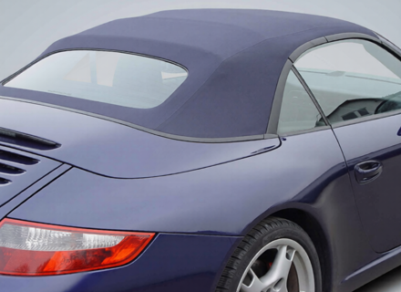 Cabriolet hood without rear screen. Porsche 997 Gen. 1 - 997561901151, 997561901152, 997561901153, 997561901154, 997561901155, 997561901156, 997561901108, 997561901302