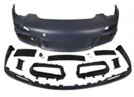 Front bumper & spoiler Aerokit. Porsche 997.1  2004-08 - 99704480202, 99704480203, 99704480232, 99704480234 Front bumper & spoiler Aerokit. Porsche 997.1  2004-08 - 99704480202, 99704480203, 99704480232, 99704480234