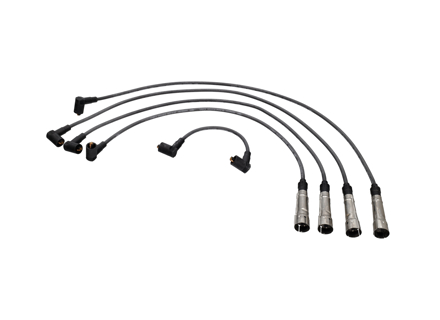Set cavi alta tensione accensione. Porsche 924 1977-85 - 93760910501, 93760910502, 93760910503, 93760910504, N038889B, N0388891