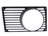 Griglia per faro supplementare, nera. Porsche 914 - 91455923710, 91455923810 - 1684550970, 1684550980 Griglia per faro supplementare, nera. Porsche 914 - 91455923710, 91455923810 - 1684550970, 1684550980