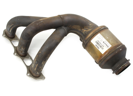 Used Exhaust manifold with catalytic converter, LEFT. Porsche 991 GT3 - 9A111302190 Used Exhaust manifold with catalytic converter, LEFT. Porsche 991 GT3 - 9A111302190
