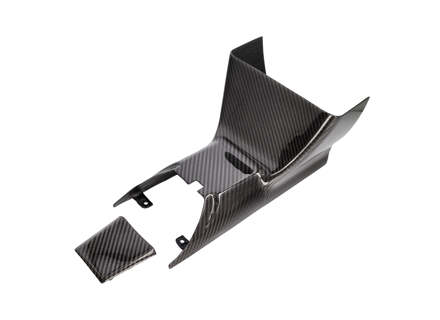 Rennline GT3 centre console delete panel carbon fibre. Porsche 986 Boxster / 996 - 98655211302