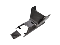 Rennline GT3 centre console delete panel carbon fibre. Porsche 986 Boxster / 996 - 98655211302