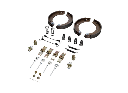 Mâchoires de frein à main et kit de ressorts. Porsche911 1970-89 - PCG35209712, PCG35209711