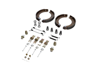 Handbrake shoes and spring kit. Porsche 911 1970-89 - PCG35209712, PCG35209711
