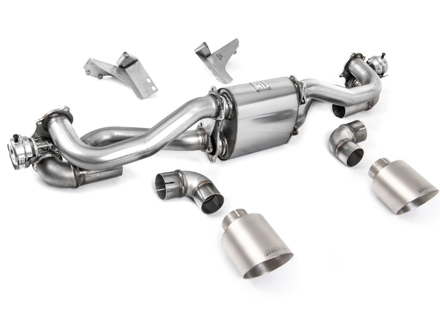 Silenciador trasero de escape deportivo Milltek con embellecedores de titanio. Porsche 718 Cayman GT4 / Boxster GTS 4.0L - 982251053E, 982251053K, 982251053F, 982251053H, 982251053D, 982251053G - SSXPO159 Silenciador trasero de escape deportivo Milltek con embellecedores de titanio. Porsche 718 Cayman GT4 / Boxster GTS 4.0L - 982251053E, 982251053K, 982251053F, 982251053H, 982251053D, 982251053G - SSXPO159