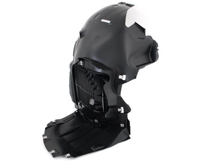 Garniture de passage de roue avant, partie avant. Porsche 992 GT3 - 9GT805423C, 9GT805424C