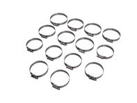 Schellensatz für Heizungsschläuche. Porsche 964 Turbo 94-94 - 93021123801, 93021123801, 93021119600, 93021124600, 99978203790, 99978203790, 93021123900 - DO88, DO88-KIT157