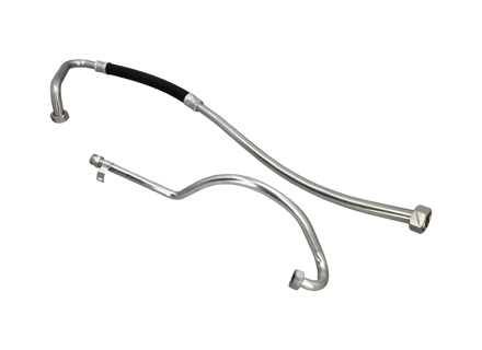 Oil pipes for SSI exhaust conversion for 3.2L 911 - 91110772910, 91110773910