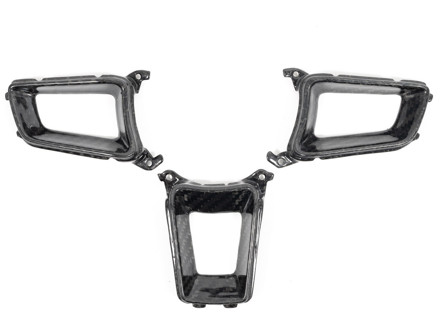 Insert de volant Rennline en fibre de carbone. Porsche 991.2 / 718 / 95B Macan Mk2 / 971.1 Panamera - I131 Insert de volant Rennline en fibre de carbone. Porsche 991.2 / 718 / 95B Macan Mk2 / 971.1 Panamera - I131