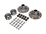 Rear wheel hub 4 stud to 5 stud converter kit. Porsche 914 1970-76 - 91433160507, 91433160505, 91433160506 - URO-015251, 9143316055LUG