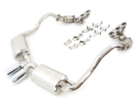 Impianto di scarico completo per Porsche 987 / 987C in Acciaio Inox - 3606008703, 3606109871, 3606109872, 99611110755, 99907507400
