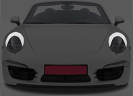 Koplamp covers. Porsche 911 (991) 09/2011 >> - SB215