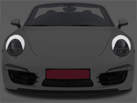 大灯罩。保时捷 911(991)09/2011>> - SB215 大灯罩。保时捷 911(991)09/2011>> - SB215