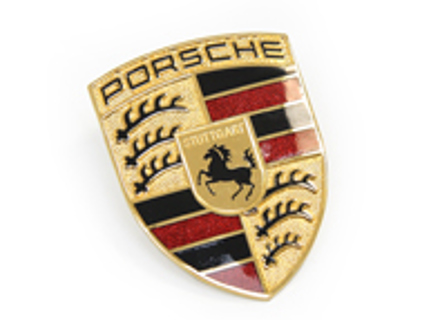 Motorhaubenabzeichen. Porsche 993 / Boxster 986 / 996 - 99655921101, 7L5853611B, 99655921100, 99655921102