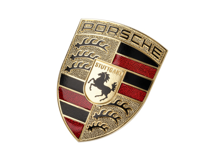 Bonnet badge. Porsche 993 / Boxster 986 / 996 - 99655921101, 7L5853611B, 99655921100, 99655921102