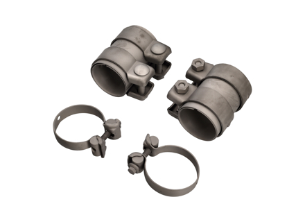 钛合金排气管夹。适用于保时捷 991.1 Carrera 2012-16 款车型。 - 99711152000, 99711124030