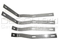 Satz hinterer Stoßstangenhalter. Porsche 356B / 356C - 64450523105 - JG.231.05 Satz hinterer Stoßstangenhalter. Porsche 356B / 356C - 64450523105 - JG.231.05