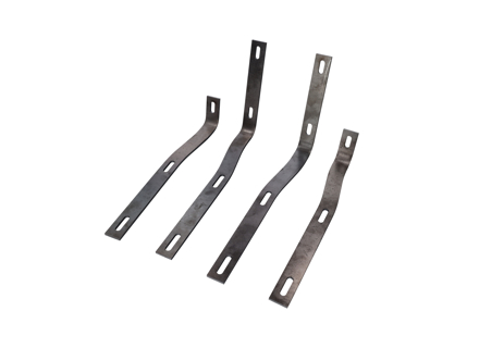 Achterbumper beugel set. Porsche 356B / 356C - 64450523105 - JG.231.05
