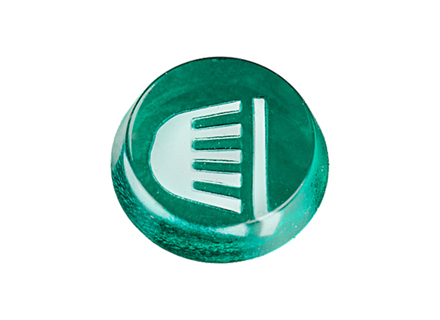 Inserto del interruptor de los faros antiniebla. Porsche 911 69-73 - 90161380200