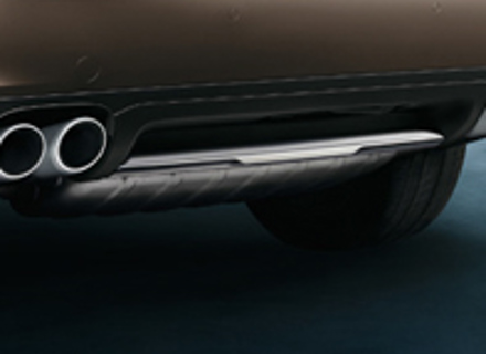 Skid Plate in acciaio inossidabile (posteriore). Porsche Caienna 958 - 958505834606M7