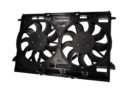 Radiator water cowling with fans, 400W, 370mm. Porsche 9YA Cayenne - PAB959455B, PAB95945520, PAB12120710, PAB95945530, PAB959455C Radiator water cowling with fans, 400W, 370mm. Porsche 9YA Cayenne - PAB959455B, PAB95945520, PAB12120710, PAB95945530, PAB959455C